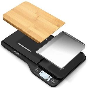 New Nutri Fit Food Scale 3 in 1 Digital Scale with Removable Cutting Board